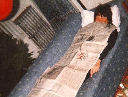 After a fourteen hour workday